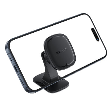 Magnetická rukoväť pre váš smartphone na palubnej doske - čierna