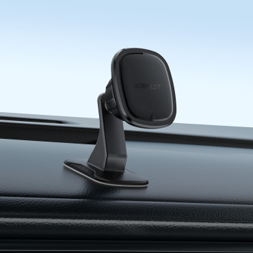 Magnetiskt handtag för din smartphone på en instrumentbräda - Svart