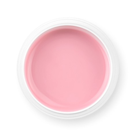 Claresa építő zselé Soft & Easy tejfehér rózsaszín 45g — felülnézet