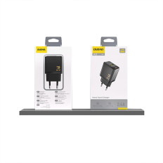 2.4A USB-A Carregador de Rede - Preto