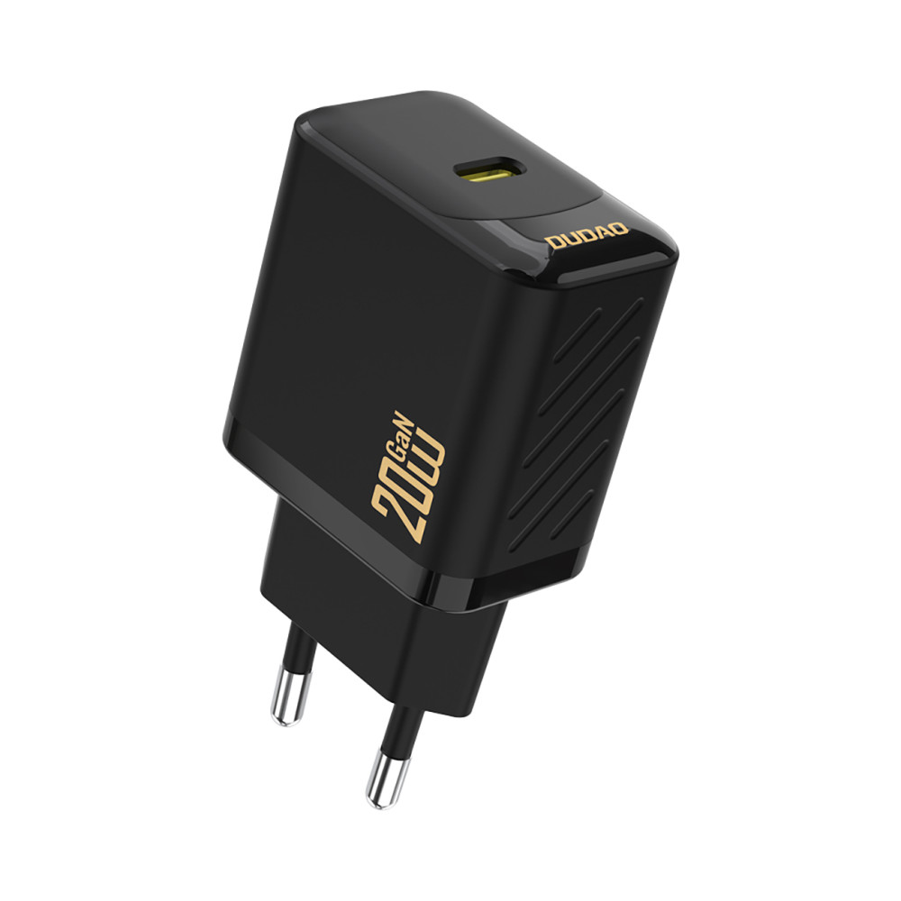 PD20W Gan usb-c carregador de rede - preto