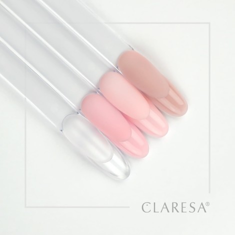 Claresa gel constructreur Soft & Easy rose laiteux 45g