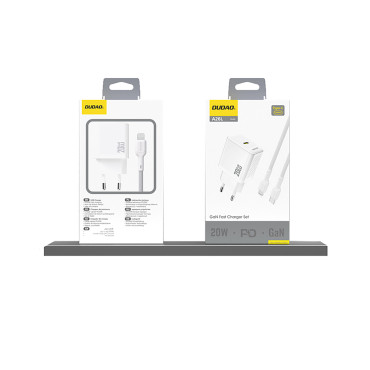 PD20W GAN usb-c carregador de rede - branco
