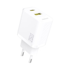 Rýchla USB-A USB-C - Biela sieťová nabíjačka