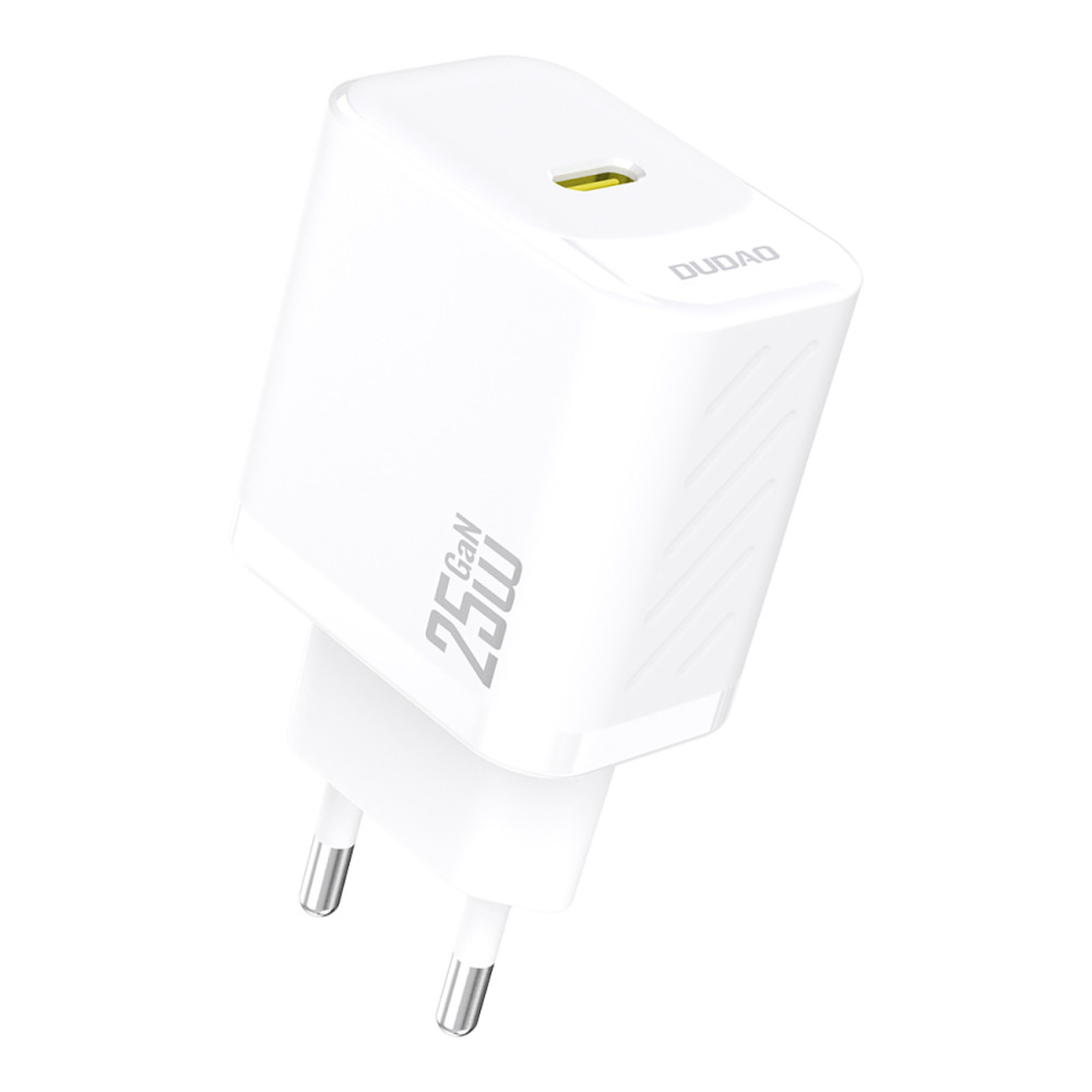 Cargador de red 25W GAN USB-C - BLANCO