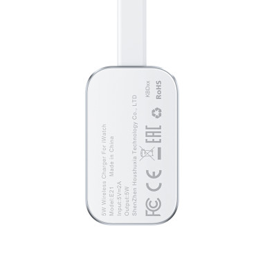 Draadloze oplader voor Apple Kijk 5W- Zilver