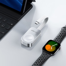 Trådlös laddare för Apple Titta på 5W-silver