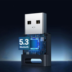 Bluetooth-moduladapter 5.3 USB-A - Svart