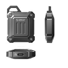 Levytasku. Vahvistettu taktinen XAM2 M.2 2230 USB-C - musta