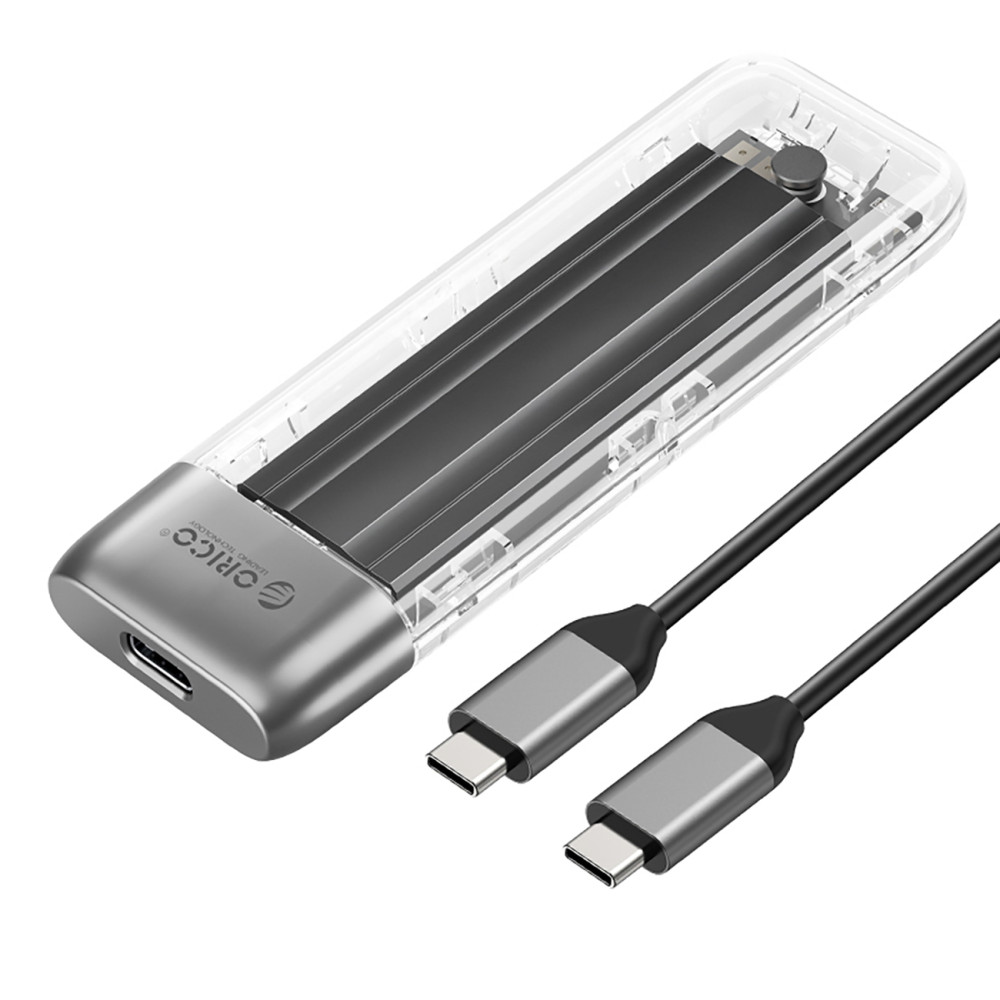 Lommehus på TXM2-C3 M.2 NVME USB-C 10GB / S - Grå