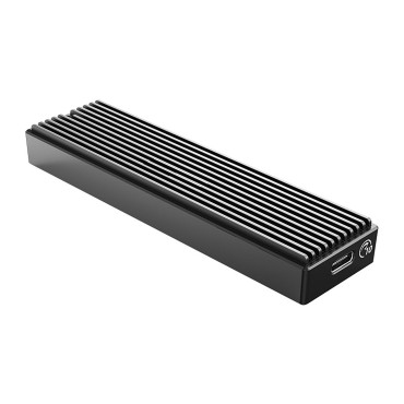 Στέγαση τσέπης για M2PV-C3 M.2 NVME USB-C 10GB / S - Μαύρο