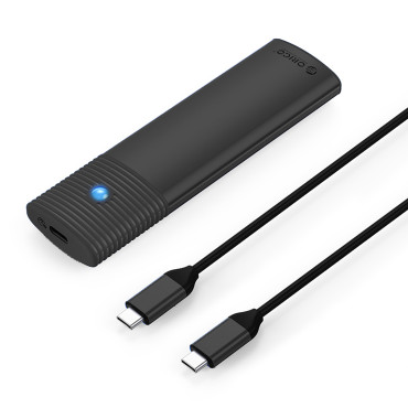Carcasa de bolsillo en el disco PWM2-G2 M.2 NVME USB-C 10GB / S - Negro
