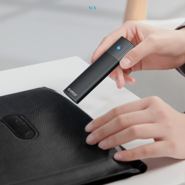 Habitação de bolso no disco PWM2-G2 M.2 NVME USB-C 10GB / S - Preto