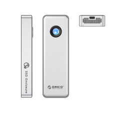 Pocket Housing til OUM2-G20 M.2-NVME USB-C 20GB / S - Sølv