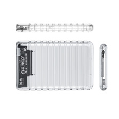 Pockethus på disk 2139U3-V1 2,5 '' HDD / SSD USB Micro-B 5GB / S - Genomskinlig
