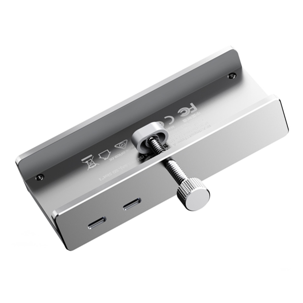 HUB MH5PMMM τοποθετημένο στο USB-C / USB-A SD TF σφιγκτήρα 3.5mm Ακούστιο