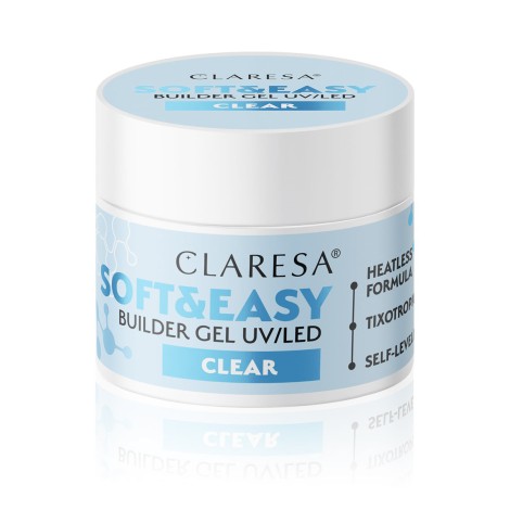 Claresa Builder Gel Soft & Easy Gel Clear 45g