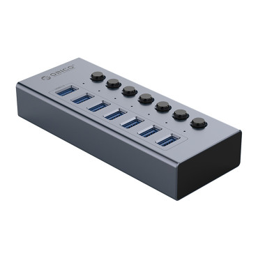 HUB BT2U3-7AB 7x USB-A...