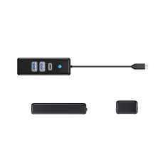 HUB PWC2U-C3 Distributer USB-C - USB-a USB-C - crno