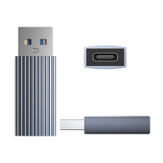 AH-AC10 Adapter USB-C-adapter på USB-A - Grå
