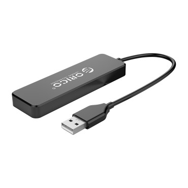 HUB FL01 Dokovací stanice USB Distributor pro 4x USB-A - černá