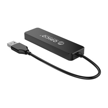 Hub Fl01 Docking Station USB Distributør for 4x USB-A - Svart