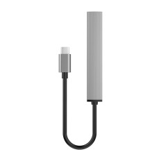 HUB AH-13 Station Distribuidor USB-C para 4x USB-A - Gray