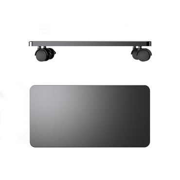 CPB6 Stand para uma prateleira de computador com rodas - preto