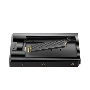 Adapter D2NS-6G Diskadapter M.2 NGFF till 3,5 '' - Svart