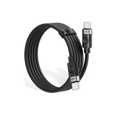 Kabel CDX 60W kabel 3A napájení USB-C 1m - černá