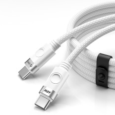 Kabel CDX 60W Kabel 3A Leistungserbringung USB-C 1M - Weiß
