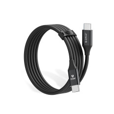 Kabel CDX 100W 5A Strömförsäljning USB-C 1M - Svart kabel