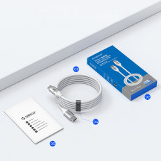 Kabel CDX 100W 5A Power Delivery USB-C 1M - Hvit