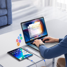 Cavo CDX 100W 5A Consegna elettrica USB-C 1M - Bianco