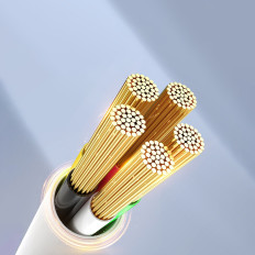 CABLE CDX 100W 5A Dostava napajanja USB-C1M - bela
