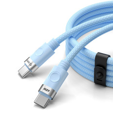 Câble CDX 60W Câble 3A Délivrance USB-C 1M - Bleu