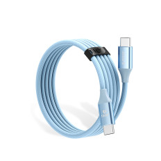 Kabelis CDX 100W 5A Power Piegāde USB-C 1m - Blue Cable