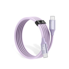 Kaapeli CDX 100W 5A Power Delivery USB-C 1M - violetti