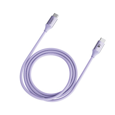 Καλώδιο CDX 100W 5A Παράδοση ισχύος USB-C 1M - Μωβ