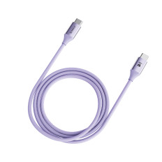 Kabel CDX 100W 5A Power Dostava USB-C 1M - ljubičasta