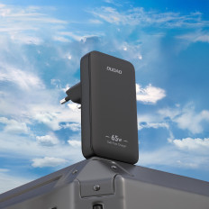 Nätverkslastare Ultra-Gan 65W USB-A USB-C PD EU / US - Svart