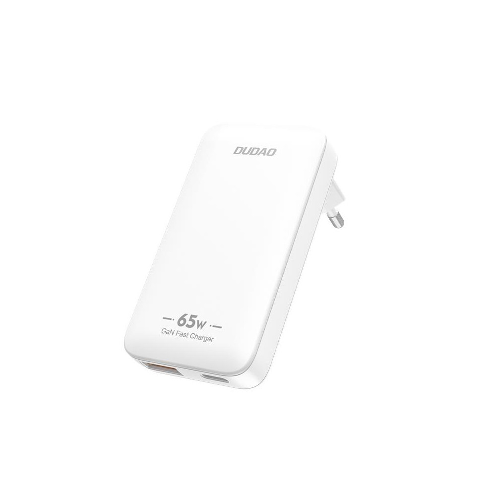 Traveller Loader Ultrathienka Gan 65W USB-A USB-C PD EU / US - Hvit