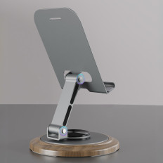 Stand stand for 360 degrees metal - gray