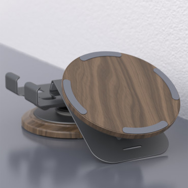 Soporte de soporte para 360 grados de metal - gris