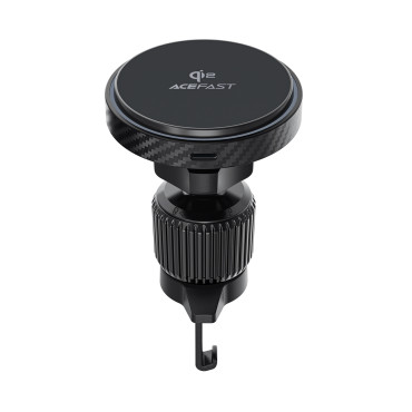 Držalo za avtomobile z magnetnim polnilnikom za QI2 Telefon 15W za Flip Griles - Black
