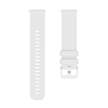 Sangle de silicone pour SmartWatch Huawei Regarder GT2 / GT3 42mm - Blanc