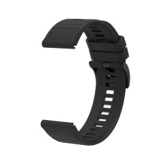 Cinturino in silicone per SmartWatch Garmin Fenix 3 / 5x / 6x / 7x Pro - Nero