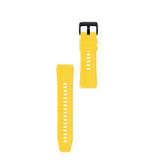 Silikonstropp for Huawei Watch GT 2/3/4/2 Pro / 3 Pro / 4 Pro / GT 2E 46mm - Gul