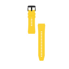 Silikonski trak za Huawei Watch GT 2/3/4/2 Pro / 3 Pro / 4 Pro / GT 2E 46mm - rumena