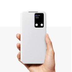 Samsung Smart Viewpack-lompakko Samsung Galaxy S24 Fe - White